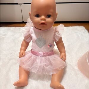 Baby Born Doll Zapf Creation 16 inch. Blue Eyes